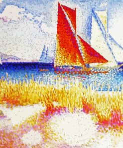 Regatta By Henri Edmond Cross Diamond Painting