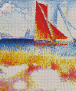 Regatta By Henri Edmond Cross Diamond Painting