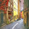 Salzburg Austria Old Town Streets Diamond Painting