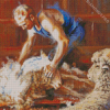 Shearing Diamond Painting