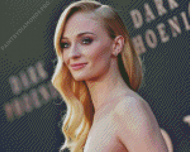 Sophie Turner Diamond Painting