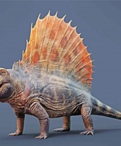 Synapsid Dimetrodon Diamond Painting