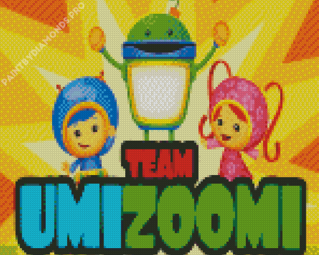 Team Umizoomi Poster Diamond Painting