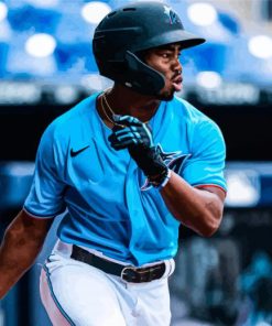 The Baseballer Kahlil Watson With Helmet Diamond Painting