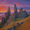 The Storr Sunset Diamond Painting