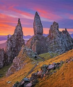 The Storr Sunset Diamond Painting