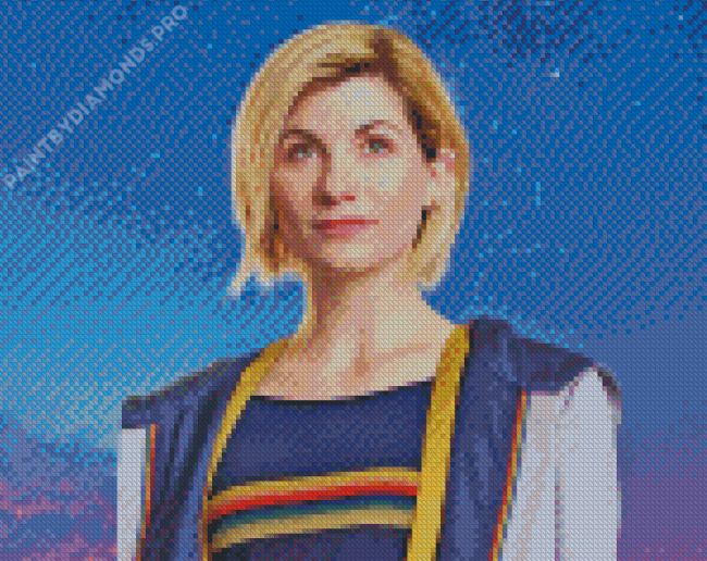 Thirteenth Doctor Diamond Painting