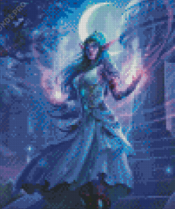 Tyrande Game Character Diamond Painting