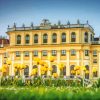 Yellow Tulips Schonbrunn Palace Diamond Painting