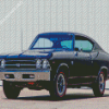 Black 69 Chevrolet Ss Diamond Painting