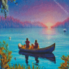 Boat Couple Diamond Painting