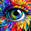 Colorful Eye Diamond Painting