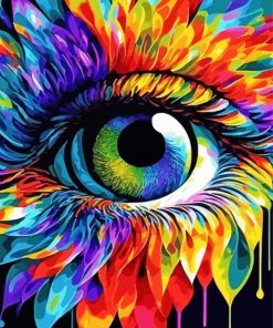 Colorful Eye Diamond Painting