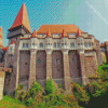 Corvin Hunyadi Castle Transylvania Romania Diamond Painting