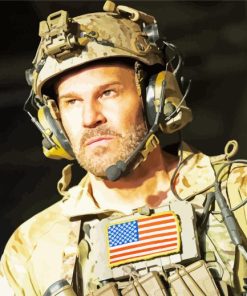 David Boreanas In Seal Team Diamond Painting