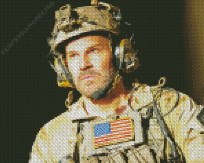 David Boreanas In Seal Team Diamond Painting