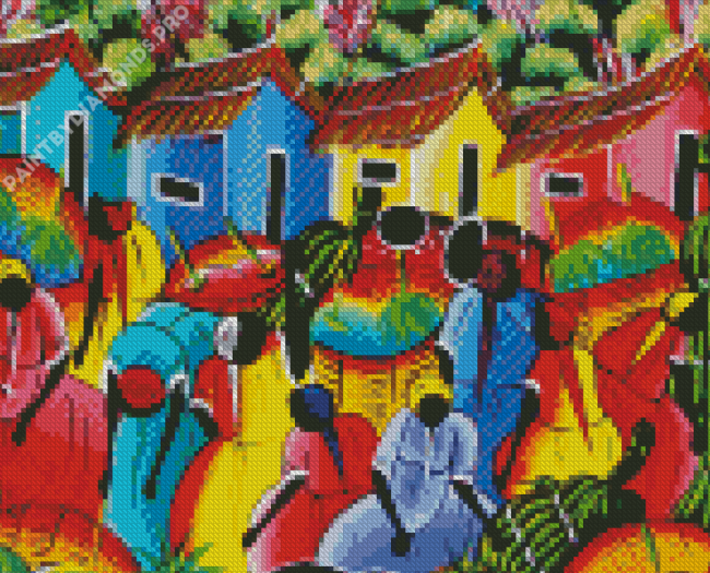 Dominican Republic Art Diamond Painting