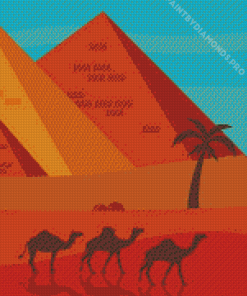 Egyptian Pyramids Diamond Painting