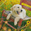 Golden Retriever Diamond Painting