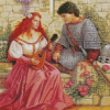 Guinevere And Lancelot Diamond Painting