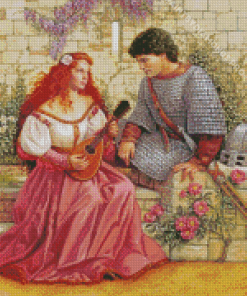 Guinevere And Lancelot Diamond Painting