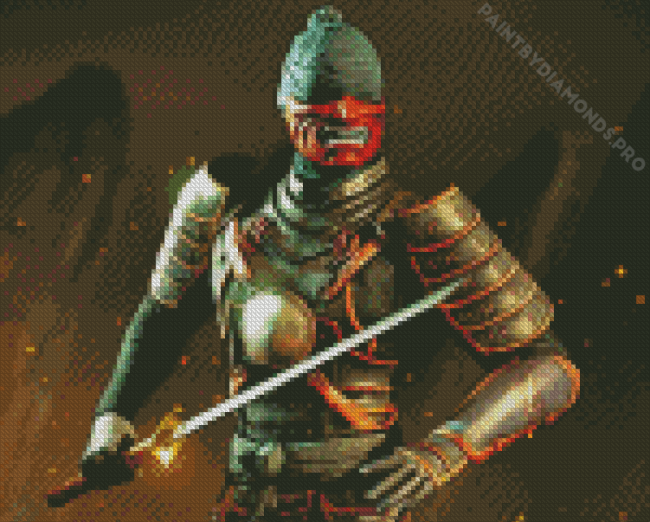 Kenshi Game Character Diamond Painting