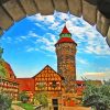 Nuremberg Castle Germany Diamond Painting