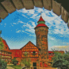 Nuremberg Castle Germany Diamond Painting