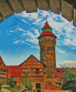 Nuremberg Castle Germany Diamond Painting