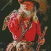 Old Mountain Man Diamond Painting