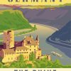 Rhine Valley Germany Poster Diamond Painting