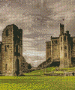 Warkworth Castle Diamond Painting