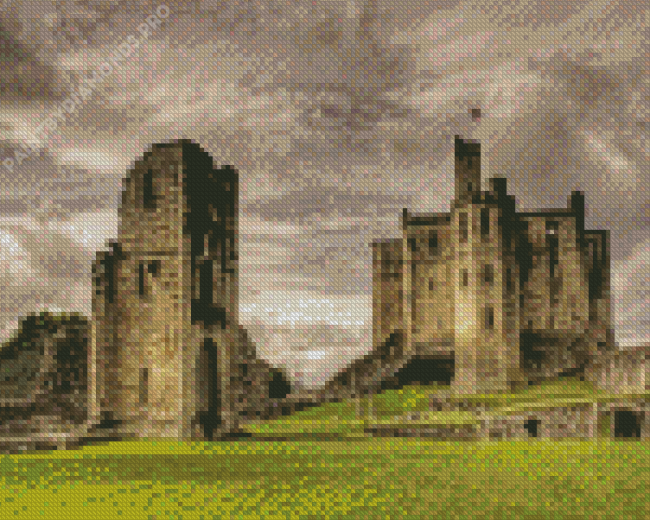 Warkworth Castle Diamond Painting