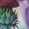 Abstract Thistle By Tiffany Budd Diamond Painting