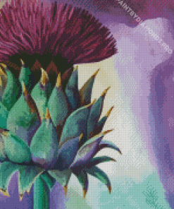 Abstract Thistle By Tiffany Budd Diamond Painting