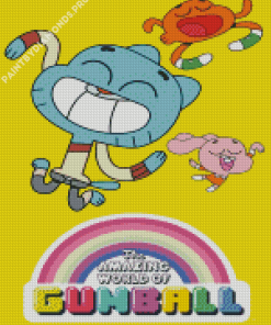 Amazing World Of Gumball Diamond Painting