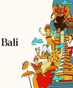 Bali Culture Poster Diamond Painting