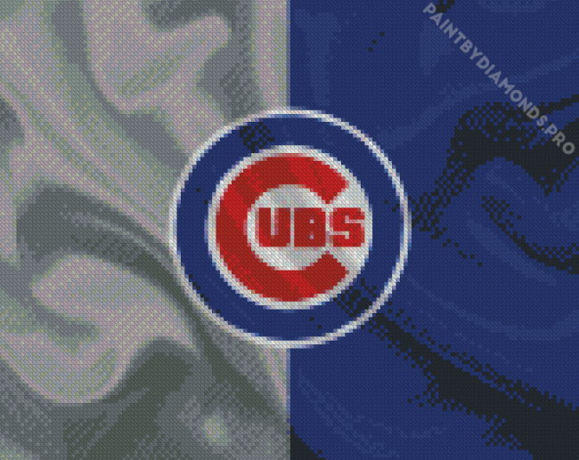 Baseball Chicago Cubs Logo Diamond Painting