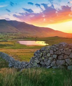 Blencathra Sunset Diamond Painting