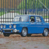 Blue Renault Cordini R8 Diamond Painting