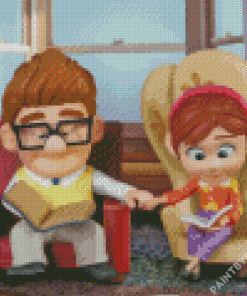 Carl And Ellie Diamond Painting