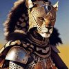 Cheetah African Warrior Diamond Painting