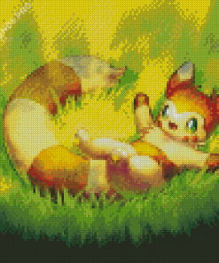 Furret Pokemon Diamond Painting