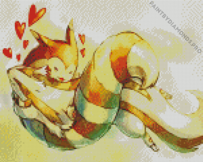 Furret And Linoone Diamond Painting