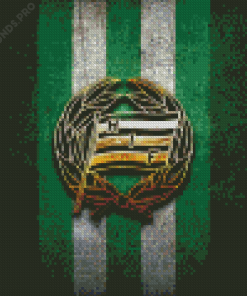 Hammarby Football Logo Diamond Painting