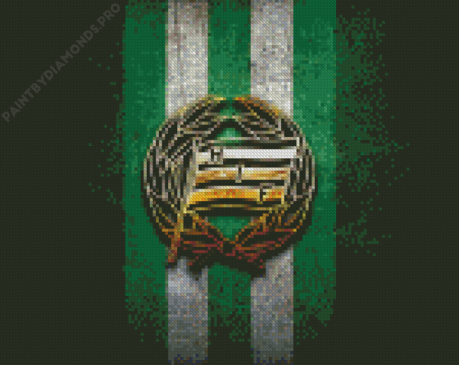 Hammarby Football Logo Diamond Painting