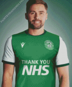 Hibernian Fc Player Diamond Painting