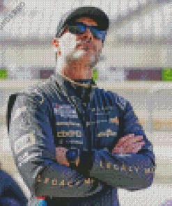 Jimmie Johnson American Race Car Driver Diamond Painting