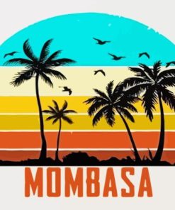 Mombasa Poster Diamond Painting