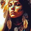 Native American Woman Diamond Painting